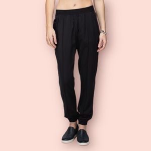 Lululemon Mat To Street Pant Tencel Jogger Sweat Size 6 Black Trouser High Rise
